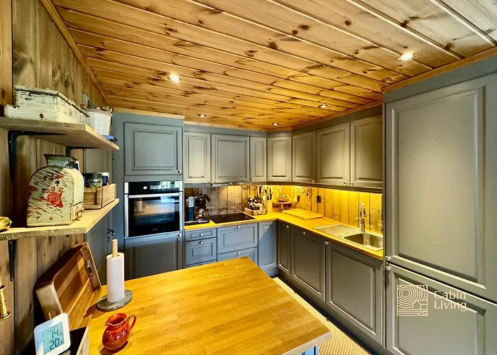 Modern Sauna, Bbq & Beautiful View Filefjell 펜션