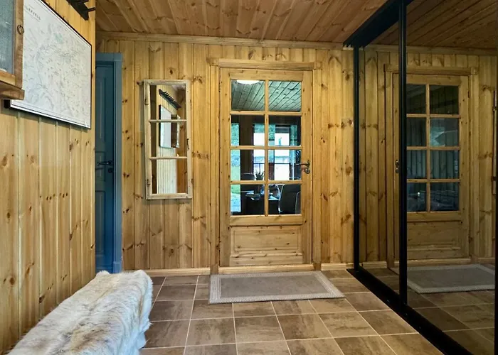 Modern Sauna, Bbq & Beautiful View Filefjell 펜션