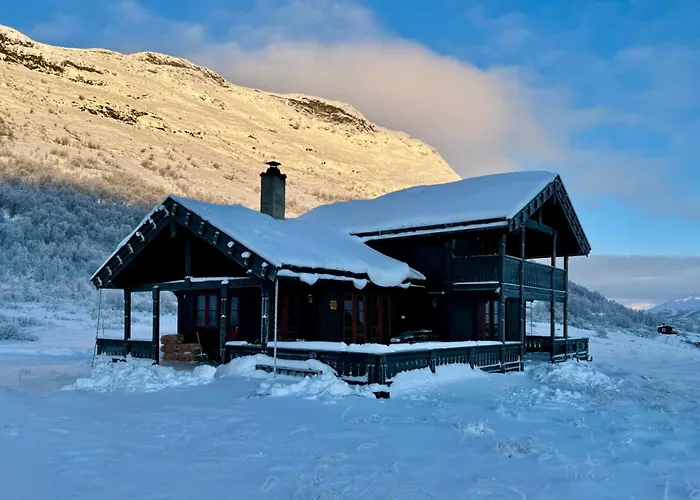 펜션 Modern Sauna, Bbq & Beautiful View Filefjell Tyinkrysset